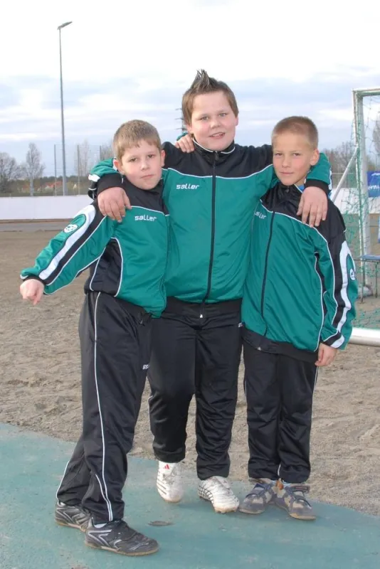 Beim FC Lausitz Hoyerswerda haben diese Knirpse eine gute Heimat gefunden.