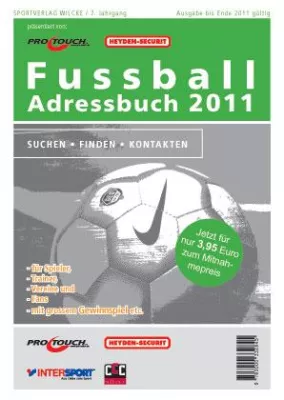 Bild: Teamsport, Vereinsbedarf & Stadion Business. Neu im Fussball Adressbuch 2011