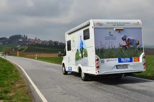 Bild: Trainingsplattform MyGoal geht mit sächsischem Reisemobil auf Tour