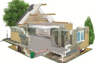 Bild: Umweltfreundlich und kostengünstig – Energiesparhäuser aus Frankreich