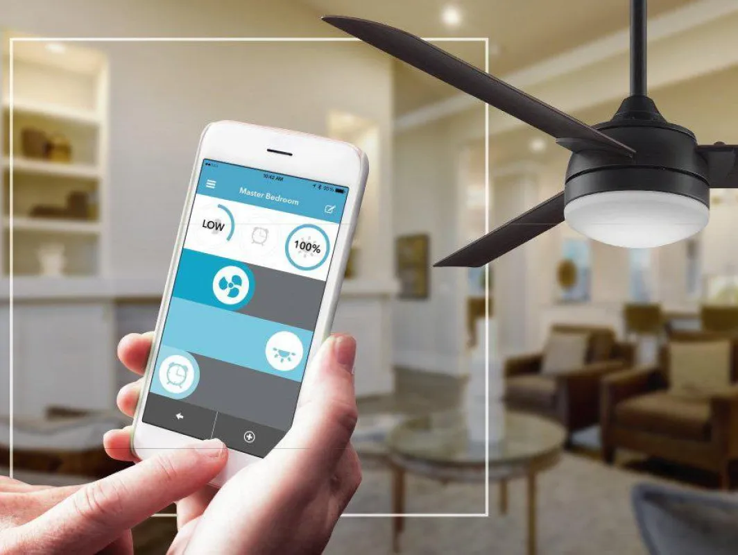 Deckenventilatoren jetzt easy per smartphone kontrollieren. Neu bei Casa Bruno