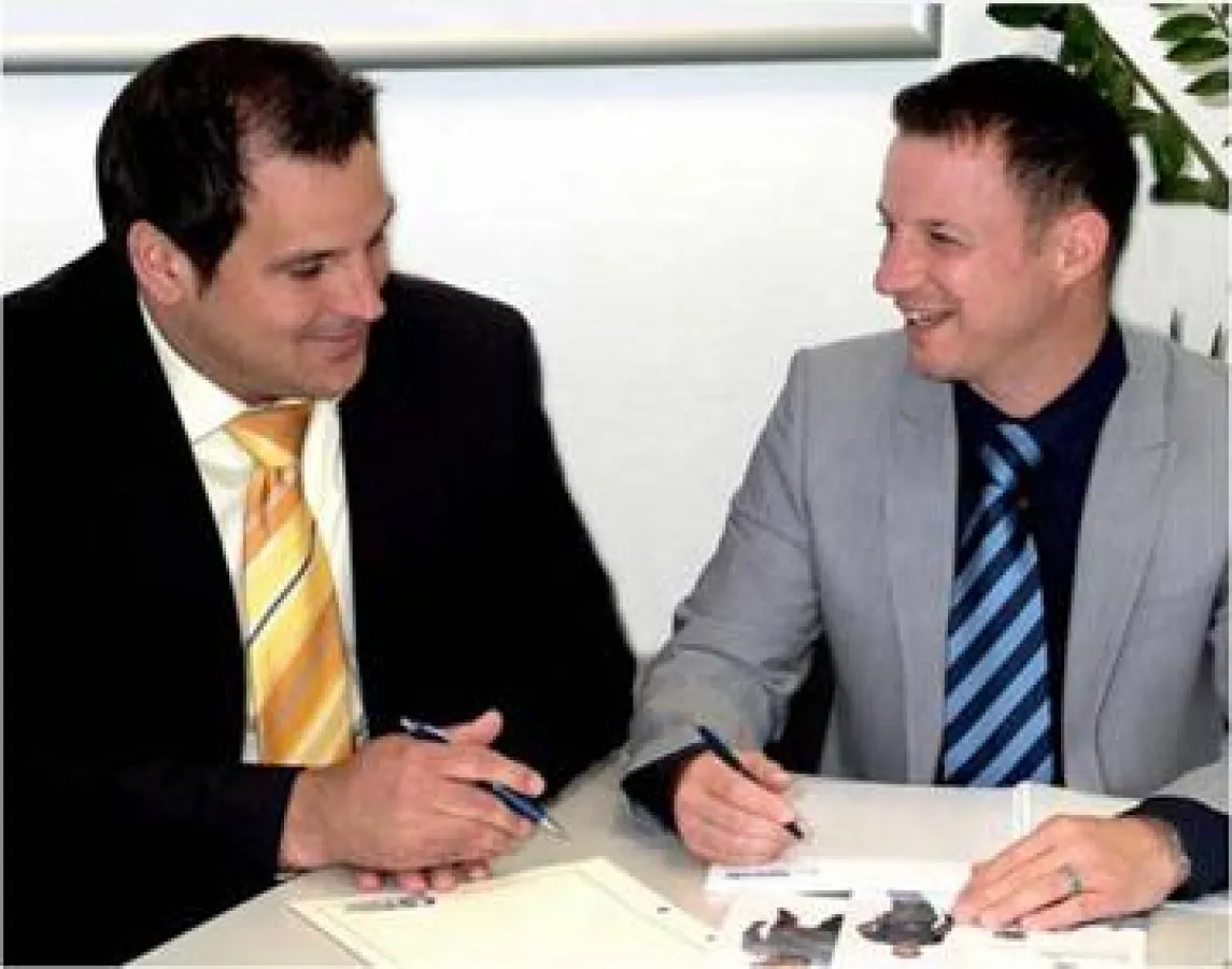 C. Spielmann (li.) und N. Müssiger