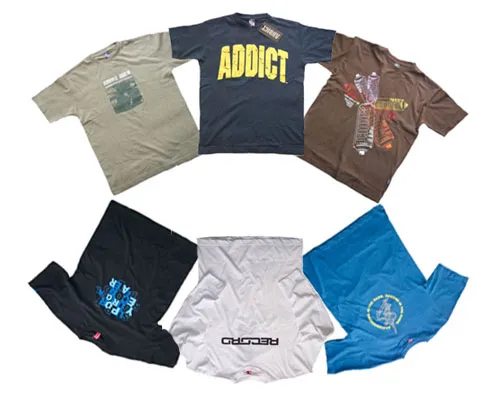 Bild: Neue Shirts von Addict und Record Clothing bei chrisandalex.de