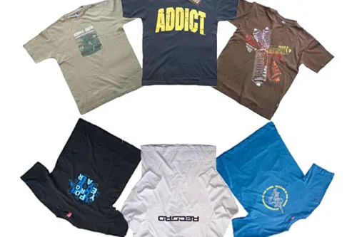 Bild: Neue Shirts von Addict und Record Clothing bei chrisandalex.de
