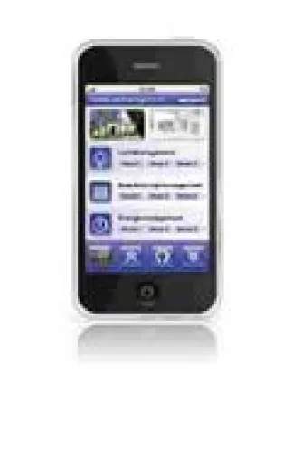Ein Haus – eine Fernbedienung - düwi präsentiert Home Control mit Apple iPod Touch via WLAN Bild: Ein Haus – eine Fernbedienung - düwi präsentiert Home Control mit Apple iPod Touch via WLAN