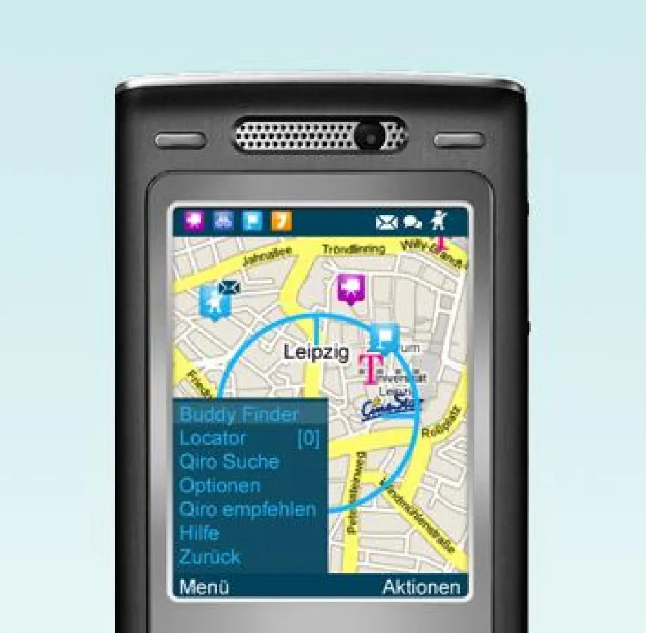 Der Qiro Buddy Finder