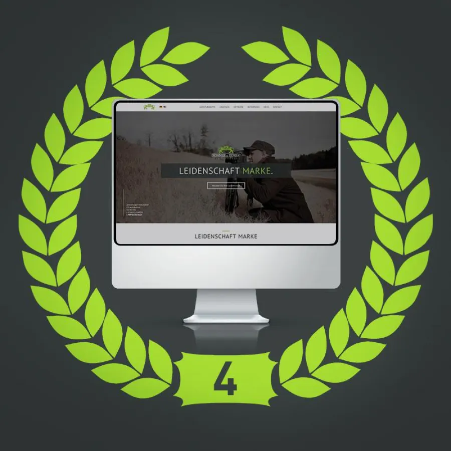 Donner & Doria hat beim Websitecheck des PR-Branchen-Portals „PR-Journal“ den vierten Platz belegt.