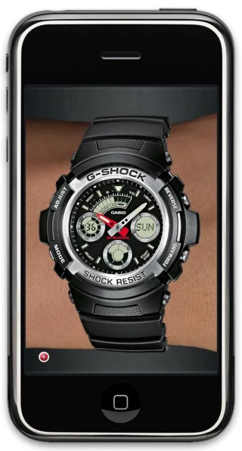 Bild: ?Shock your wrist!?: Mit der neuen iPhone-Applikation von Casio lässt sich die G-SHOCK multimedial Probe tragen. (Bildmaterial direkt gruppe)