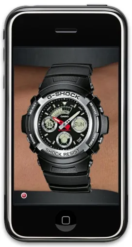 Casio G-SHOCK startet eigene iPhone-Applikation Bild: Casio G-SHOCK startet eigene iPhone-Applikation