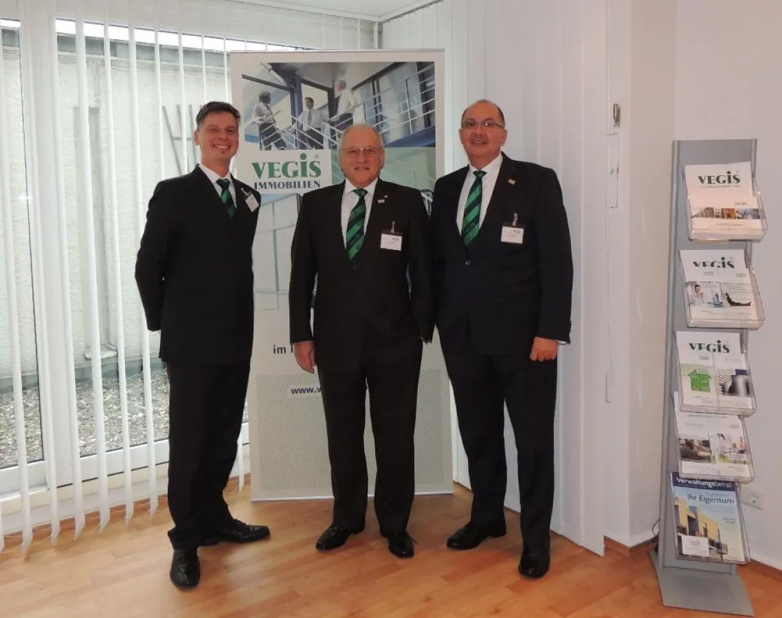 von links: Thomas Camin, Werner Merkel, Lutz Dammaschk