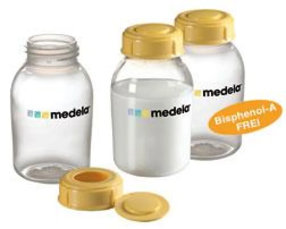 Milchflaschen von Medela