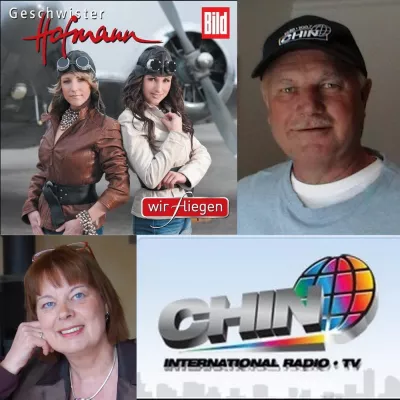 Bild: Sonntag, 3. April 2011 bei CHIN Radio Toronto: Die GESCHWISTER HOFMANN – live in Ulli`s Morgenmagazin