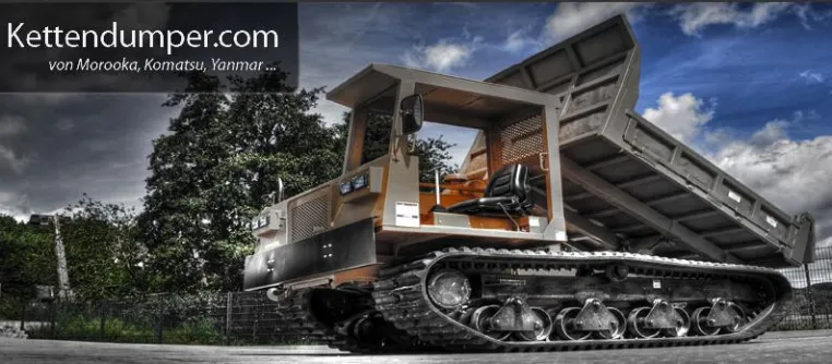Bild: Transparanz schaffen - Kettendumper.com bietet erstmalig strukturierte Informationen zu Raupendumpern