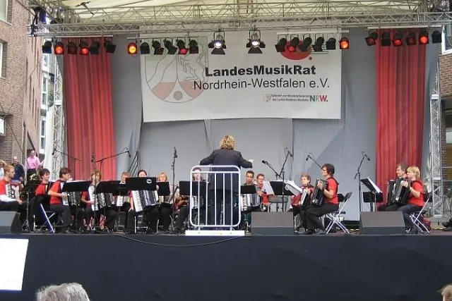 Bild: AJO-Essen: Unterhaltungskonzert mit dem Akkordeonorchester auf Zeche Zollverein