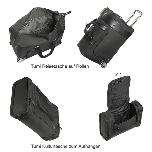 Bild: Mit Tumi Reisetaschen von Wunsch Boutique in die Flitterwochen