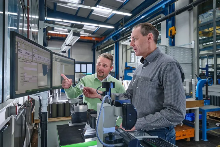 Schütte nutzt KELCH KENOVA set line H3 in der Voreinstellung | Einbindung in Industrie 4.0-Prozesse Bild: Schütte nutzt KELCH KENOVA set line H3 in der Voreinstellung | Einbindung in Industrie 4.0-Prozesse