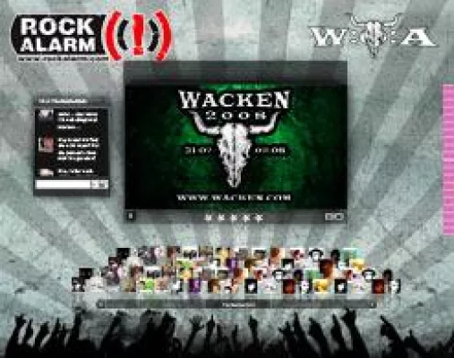 19. Wacken Open Air 2008 live im Internet – Volle Dröhnung auf dem Bildschirm Bild: 19. Wacken Open Air 2008 live im Internet – Volle Dröhnung auf dem Bildschirm