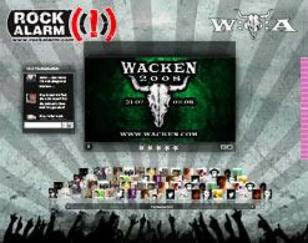 19. Wacken Open Air 2008 live im Internet – Volle Dröhnung auf dem Bildschirm Bild: 19. Wacken Open Air 2008 live im Internet – Volle Dröhnung auf dem Bildschirm