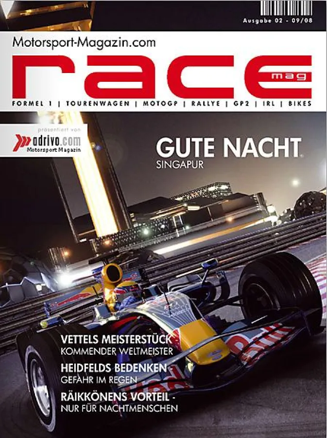 'Motorsport-Magazin.com RACEmag' - Singapur-Ausgabe erschienen