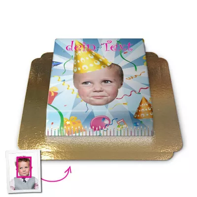 Bild: So bunt wie ein Kindergeburtstag: Individualisierbare Torten von deineTorte.de