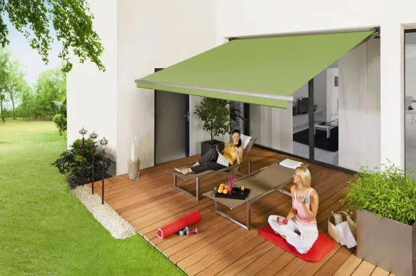 Bild: Die Markise "für drunter"