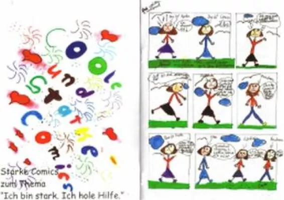 Bild: Schillerschule in Aalen gewinnt den 2. Preis „Starke Kinder“-Wettbewerb mit Comic-Heft „Ich bin stark“