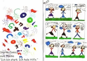 Bild: Schillerschule in Aalen gewinnt den 2. Preis „Starke Kinder“-Wettbewerb mit Comic-Heft „Ich bin stark“