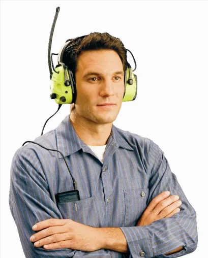 Der neue Radio Hi-Visibility von Bilsom: für mehr Sicherheit und Motivation am Arbeitsplatz Bild: Der neue Radio Hi-Visibility von Bilsom: für mehr Sicherheit und Motivation am Arbeitsplatz