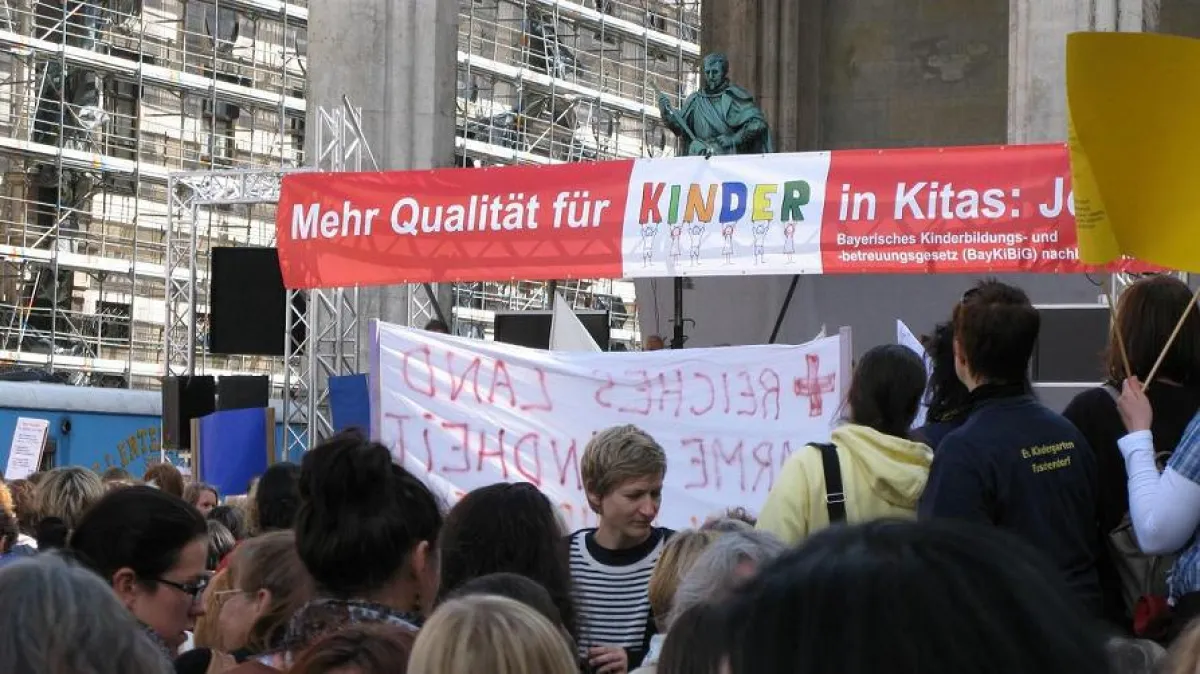 Kundgebung am Münchner Odeonsplatz
