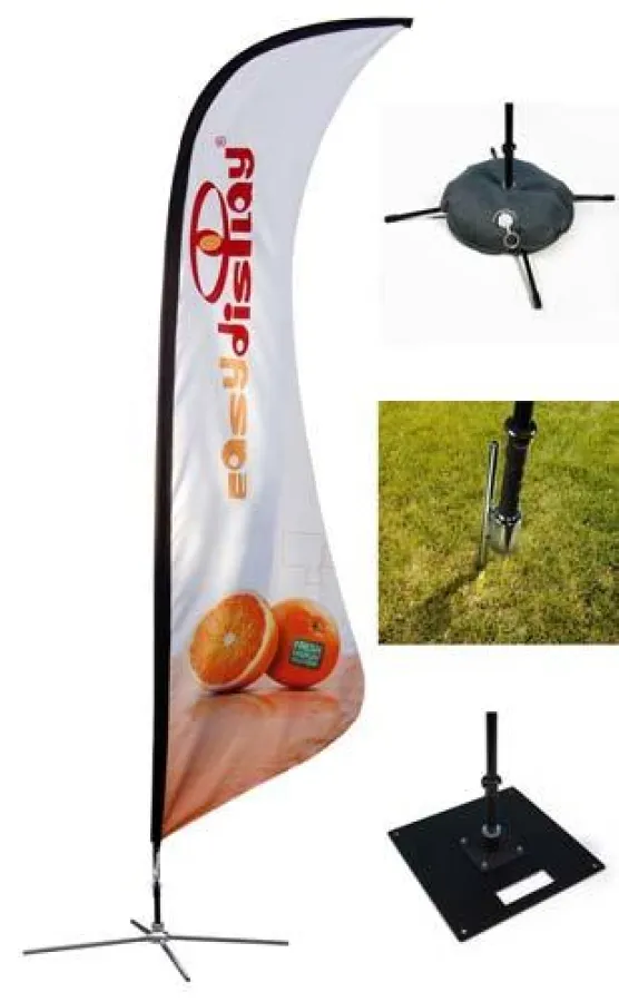 Beach Flag Gewinnspiel von Easydisplay