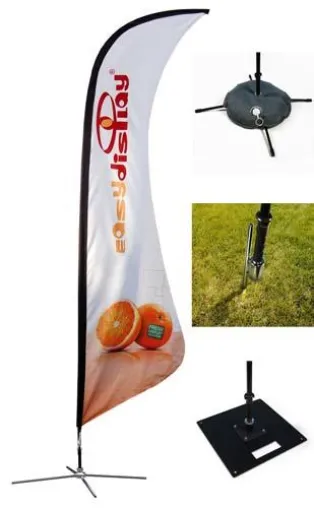 Easydisplay verlost wöchentlich eine Beach Flag Bild: Easydisplay verlost wöchentlich eine Beach Flag