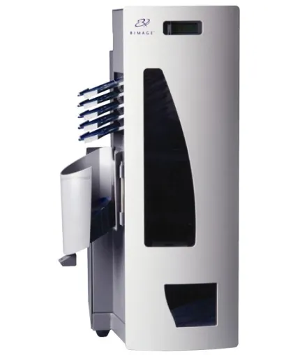 Preisvorteile bei Rimage Blu-ray/DVD-Kopierrobotern beim Eintausch alter Tintenstrahldrucksysteme Bild: Preisvorteile bei Rimage Blu-ray/DVD-Kopierrobotern beim Eintausch alter Tintenstrahldrucksysteme