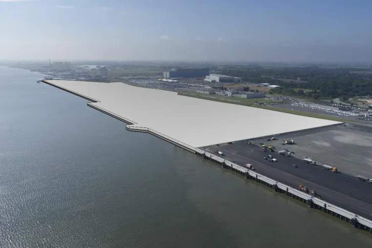 Mut zum Lückenschluss am Hafenstandort Cuxhaven Bild: Mut zum Lückenschluss am Hafenstandort Cuxhaven