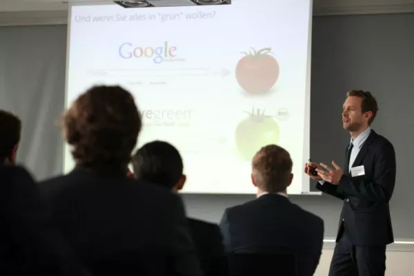 Bild: WeGreen gewinnt Förderpreis der deutschen Wirtschaft für Entrepreneure (DU2012) für grüne Suchmaschine