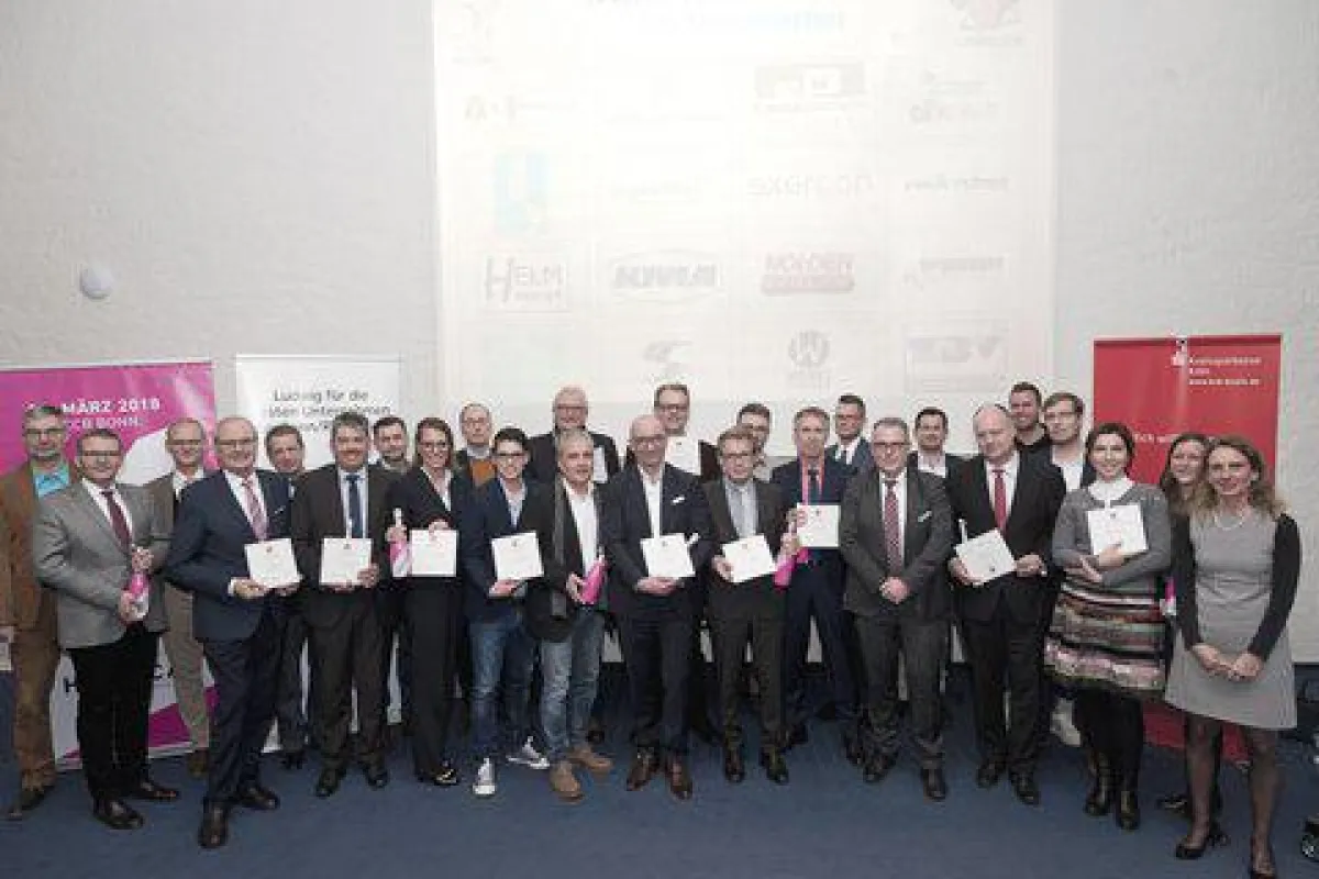 Die nominierten Unternehmen zum Ludwig 2018 (Foto: Jo Hempel)