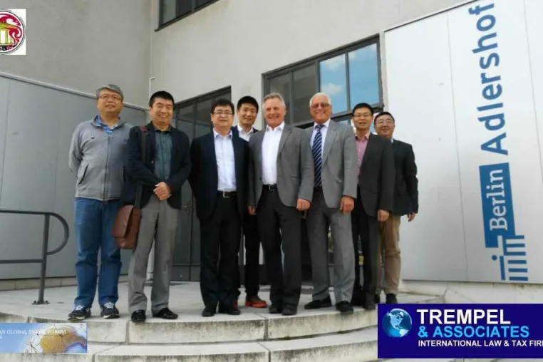 Bild: China Forum Berlin: Changhong Führungsspitze besucht WISTA Adlershof