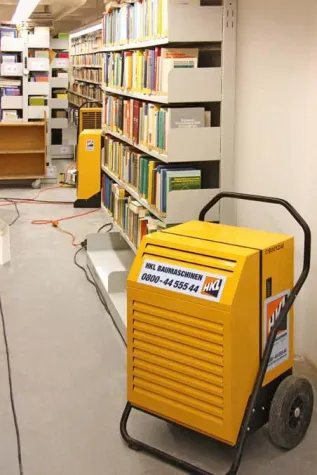 Bild: Land unter in der Handelskammer Hamburg