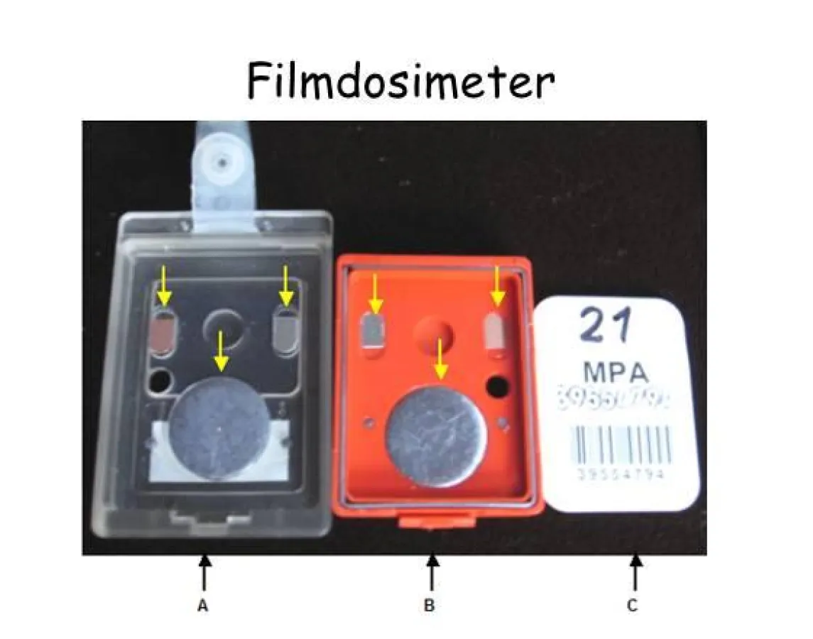 Filmdosimeter, l.w.