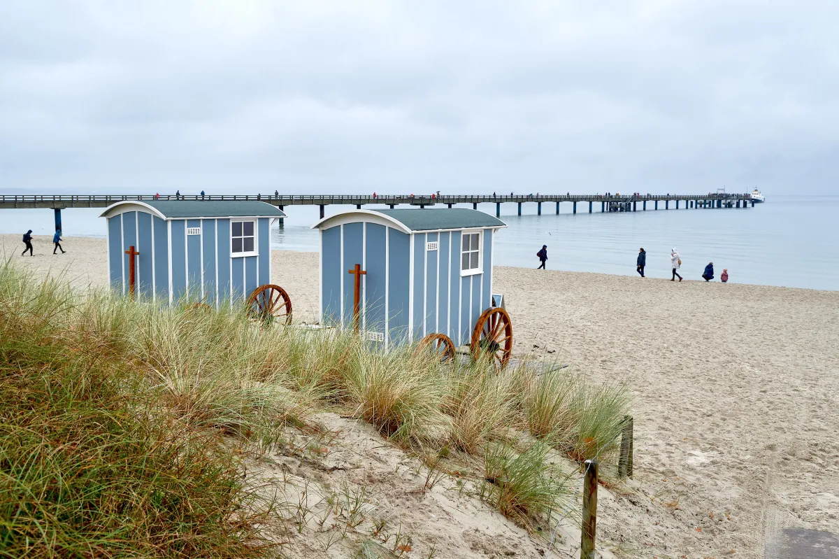 Coole Idee: Strandsauna im Ostseebad Binz (© Ostseeappartements Rügen)