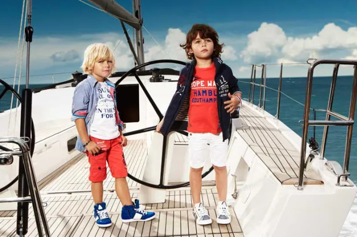 Bild: Sommer Ahoi. Gaastra Kindermode-Trends 2014 online entdecken
