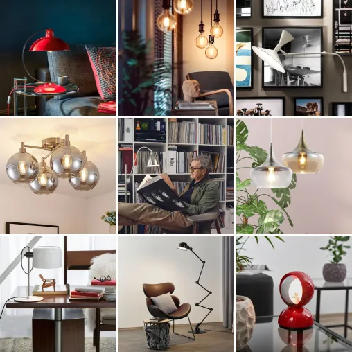 Bild: Mid-Century-Chic - Lampenwelt.de präsentiert leuchtende Hommage an Fifties & Sixties    