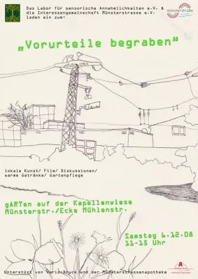 Kunstaktion im gARTen in der Dortmunder Nordstadt Bild: Kunstaktion im gARTen in der Dortmunder Nordstadt