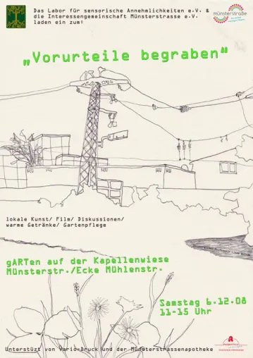 Bild: Kunstaktion im gARTen in der Dortmunder Nordstadt