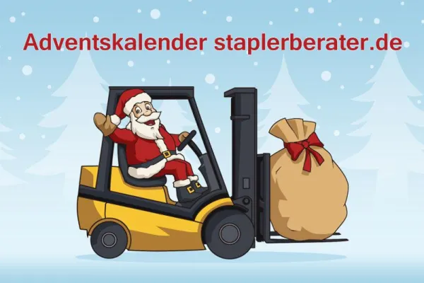 Bild: Adventskalender: 24 Tipps zur Arbeitssicherheit bei Gabelstaplern