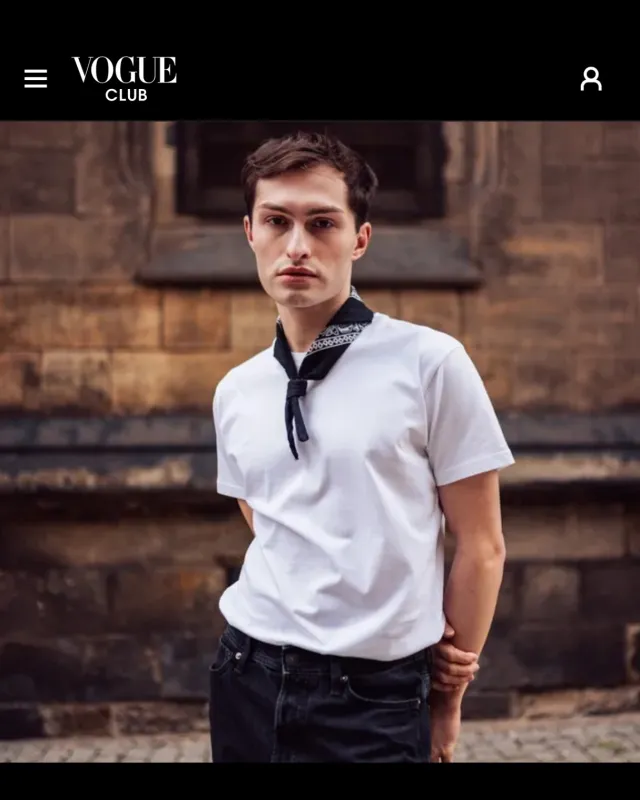 Mister Matthew wird neues Mitglied beim Vogue Club. (© (© Vanessa Thiel / Screenshot Vogue.com))