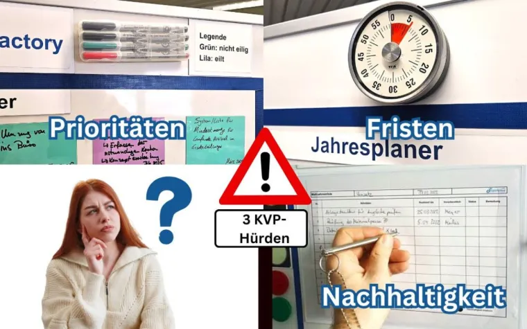 KVP erfolgreich umsetzen – typische Stolperfallen vermeiden Bild: KVP erfolgreich umsetzen – typische Stolperfallen vermeiden