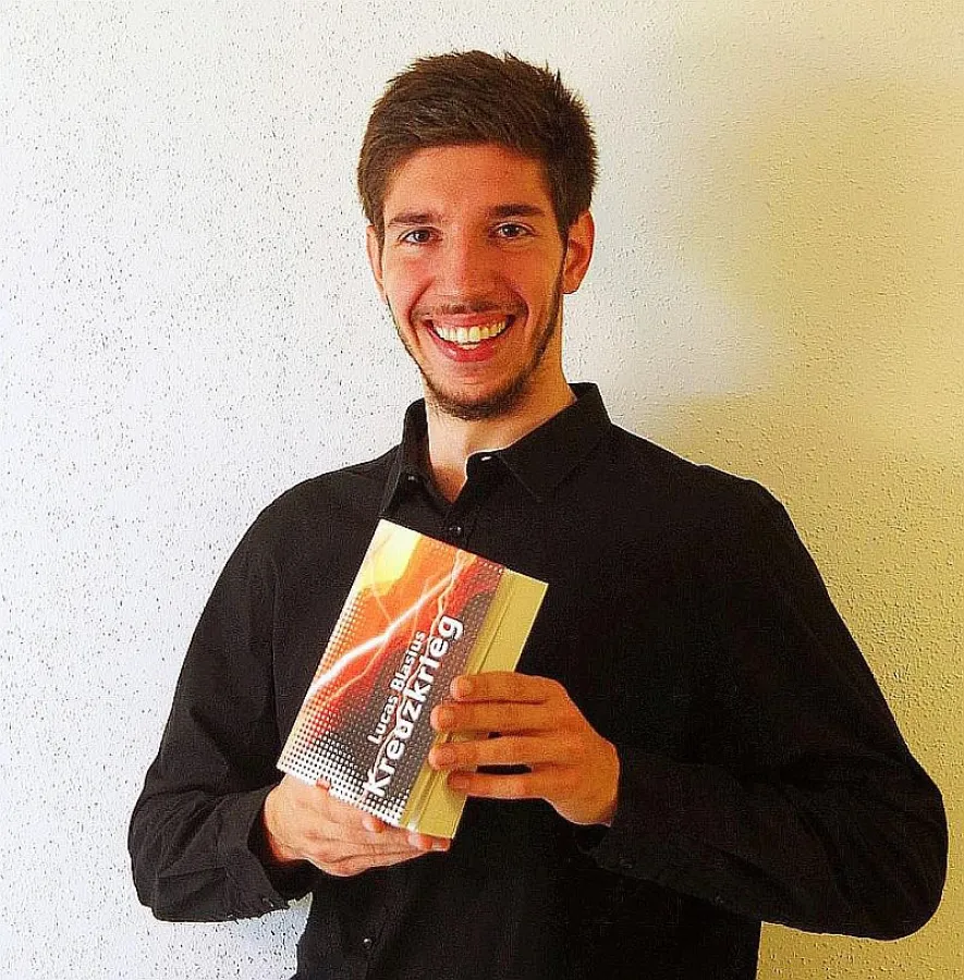 Lucas Blasius Portrait mit Kreuzkrieg - Kopie