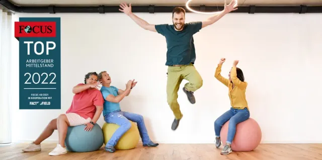 Bild: TechDivision wird zum fünften mal in Folge als Top-Arbeitgeber im Mittelstand ausgezeichnet