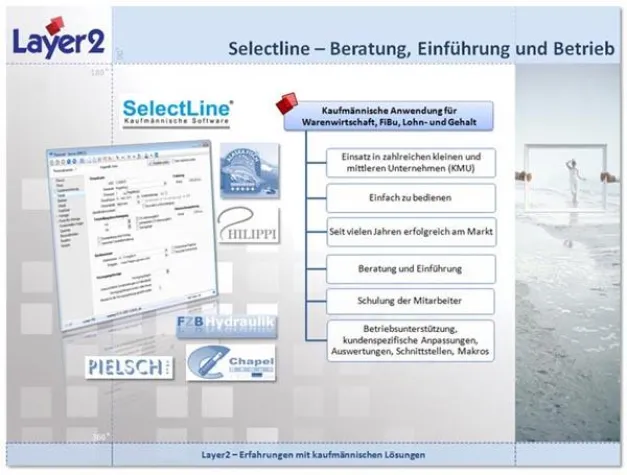 Bild: SelectLine ERP-Daten in Microsoft SharePoint jetzt nahtlos integriert von Layer2