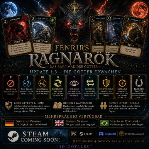 Bild: Fenrirs Ragnarök – The Cardgame von IndigoTales™
